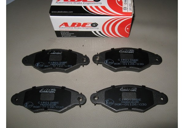 колодки гальмівні Renault Kangoo, Peugeot 206, 306, Citroen Xsara, BOSCH, 7701205513, 172 082, 425 166